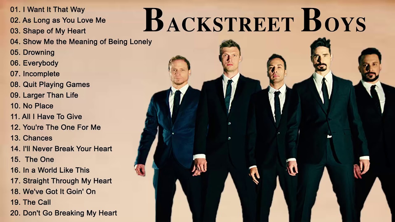 the backstreet boys songs
